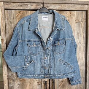 Old Navy Light Blue Denim Trucker Jacket